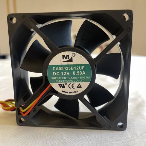 PARREN DA08025B12UF 8025 12V 0.50A 8CM مروحة طاقة الهيكل العاكس in Kuwait