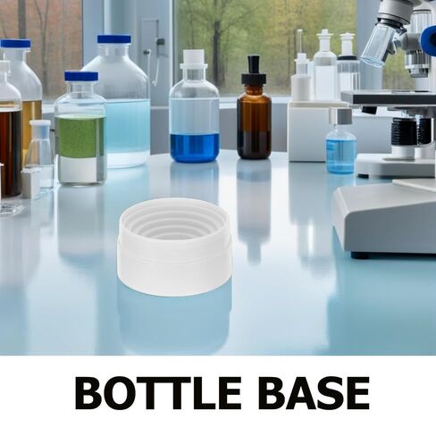 Plastic Flask Holder Base Round Bottom Flasks 50ml to 1000ml High Strength Material with Non-Slip Widened Concentric Ring Base for Laboratory Synthesis and Busy Chemistry in Kuwait