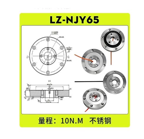 Disc-Type Static Torque Transducer LZ-NJY65 Stainless Steel 10N.m for Industrial Automation Equipment in Kuwait