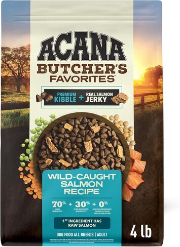 ACANA Butcher’s Favorites Grain-Free Dry Dog Food Farm-Raised Beef & Liver Recipe 4lb Bag in Saudi Arabia