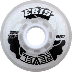 Alkali Roller Hockey Wheels - Revel Eris 76mm 74A Clear (Single) in Kuwait
