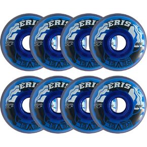 Alkali Roller Hockey Wheels - Revel Eris 80mm 74A Blue (8-Pack) in Kuwait
