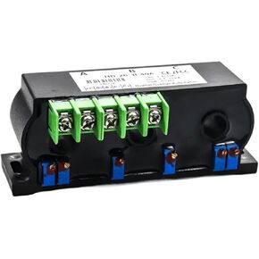 Aperture 10mm Three-Phase AC Current Transmitter Sensor Signal Detector 0-400A Measurement Range 0-5V 0-10V Output DC 24V(0-5v Output,0-400A AC) in Saudi Arabia
