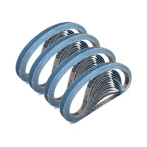 30pcs Sanding Belts Abrasive Bands for 13x457mm Sanders Profile Metal Polishing(P120-30PC) in Saudi Arabia