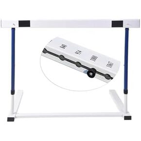 Height Adjustable Hurdles, Adjustable Track Hurdles for Training, Thickened Jump Bars for Obstacle Courses and Athletic Drills, Height 76.2-106.7cm in Kuwait