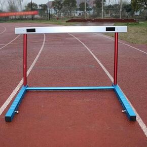 Height Adjustable Hurdles, Aluminium Agility Speed Hurdles 5 Adjustable Height, Detachable Track and Field Workout Hurdles, Outdoor Training Equipment Obstacles, A in Kuwait