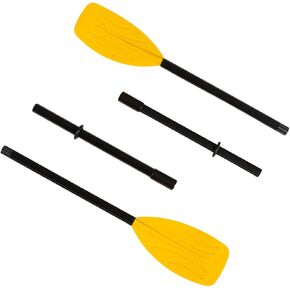 2Pack Ribbed French Oars 122cm Detachable Portable Canoe Yellow in Kuwait