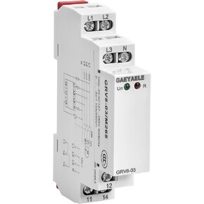 Three Phase Failure Phase Sequence Voltage Monitoring Relay Voltage Sensing Protection Relay AC220V-460V 10A 1SPDT(GRV8-06,M460) in Saudi Arabia