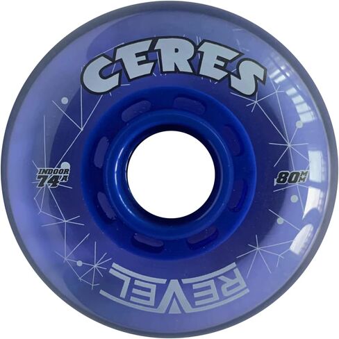 Alkali Roller Hockey Wheels - Revel Ceres 76mm 74A Blue (Single) in Kuwait