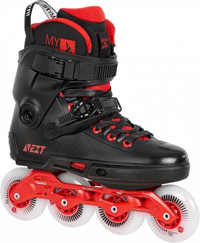 Powerslide Next 80 Skates - Black/Red in Saudi Arabia