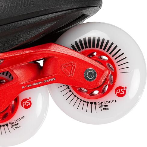 Powerslide Next 80 Skates - Black/Red in Saudi Arabia