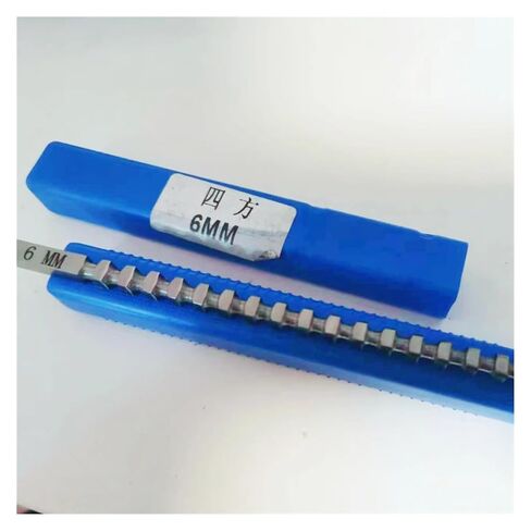 6mm Push-Type Keyway Broach High Speed Steel Square Metric Size for CNC Cutting Machine Tool Precision Engineering in Kuwait