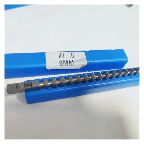 6mm Push-Type Keyway Broach High Speed Steel Square Metric Size for CNC Cutting Machine Tool Precision Engineering in Kuwait