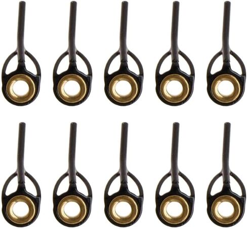 10 Packs Rod Wear-Resistant Tip Rings Eyes Pole in Kuwait