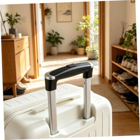 Operitacx Suitcase Handle Grip Replacement Black Plastic Luggage Pull Handle Bolt-on Rolling Suitcase for Travel Luggage Repair in Saudi Arabia