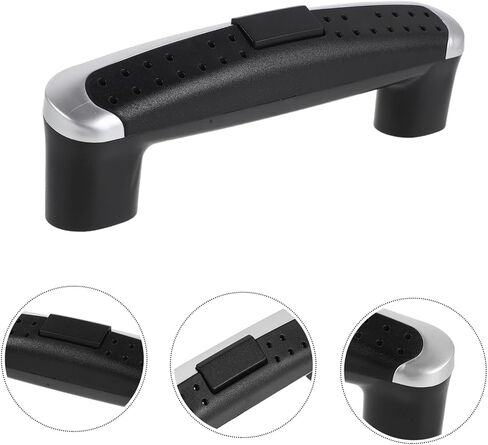 Operitacx Suitcase Handle Grip Replacement Black Plastic Luggage Pull Handle Bolt-on Rolling Suitcase for Travel Luggage Repair in Saudi Arabia