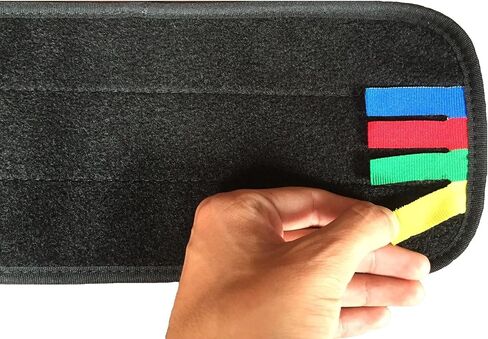 وسادات ممسحة مبللة من الألياف الدقيقة مقاس 24 بوصة من Real Clean للمماسح التجارية المصنوعة من الألياف الدقيقة (عبوة من قطعتين) in Kuwait