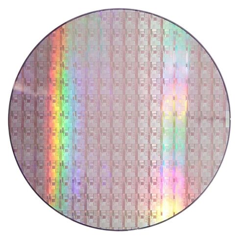 Silicon Wafer Art 12 Inch Double-Sided Polishing Uncut Integrated Circuit Silicon Wafer Semiconductor Substrate for Collection, Geek Gift, Exhibition, Decoration or Teaching in Kuwait