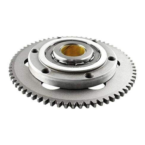 قابض تشغيل محرك الدراجة النارية Assy Overrun Clutch في اتجاه واحد، خرزة تحمل متوافقة مع Yamaha XV250 Virago 250 51Y-15590-01-00 in Kuwait