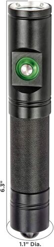 Tovatec 1500 USB Spot Light للغوص (TLR1500S) - 1500 لومن شعاع ضيق للغوص مع شحن USB ومؤشر الطاقة in Kuwait