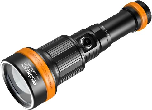 ORCATORCH ZD710 MK2 Dive Light, 4°–72° Zoom Beam Scuba Diving Flashlight, 150m Waterproof Underwater Torch in Kuwait