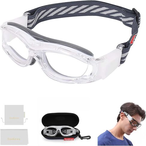 SooGree Sports Glasses - Racquetball Goggles Basketball Football Eye Protective in Kuwait