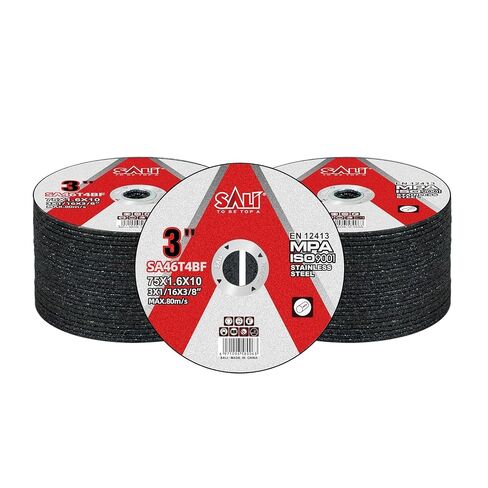 SALI 50 Pack 3 Inch Cut Off Wheels, Thin Cutting Discs 1/16" x 3/8" with Aluminum Oxide Grit, Aggressive Cutting for Metal & Stainless Steel, Compatible with Angle Grinders in Kuwait