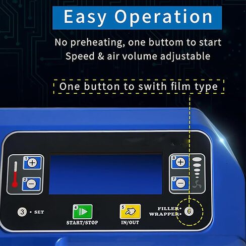 Portable Inflatable Packaging Machine for Air Cushion Wrap - 25m/min Speed, Intelligent Self-Test & Temperature Sensing for Efficient Logistics & Delivery in Kuwait