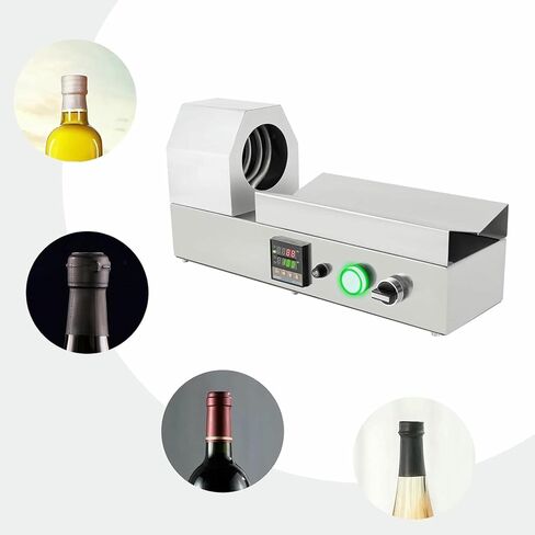 Electric Heat Shrink Machine with Digital Display, Designed for Sealing and Packaging Bottle Sleeves. in Kuwait