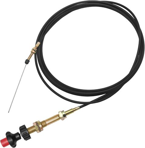 SYOWADA 15FT كابل خنق الورنية الثقيل VCGTX15 معدات الشاحنات قابل للتعديل كابل التحكم في القفل لمعدات الشاحنات تطبيقات تفريغ PTO in Kuwait