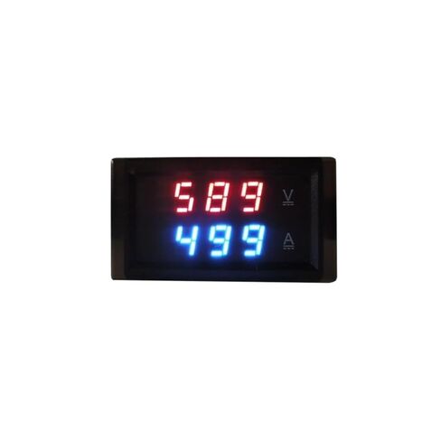 1 قطعة YB28VA رقمي تيار مستمر الفولتميتر 100 فولت-600 فولت + الاستشعار (DC500A ، DC0-100V (أحمر-أحمر)) in Saudi Arabia