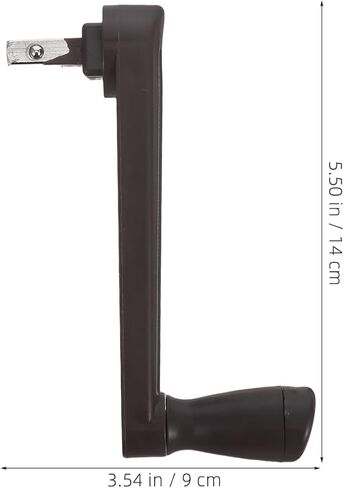 DOITOOL مظلة الفناء مقبض كرنك استبدال مظلة خارجية عالمية ملحقة سهلة التركيب لمظلات الشاطئ والحديقة 5.5 بوصة in Kuwait