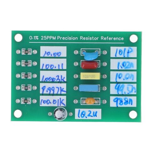 لوحة سعة المقاومة 0.1% 25PPM - أداة معايرة لأجهزة القياس المتعددة Ad584 LM399، مادة PCB عالية الدقة in Kuwait