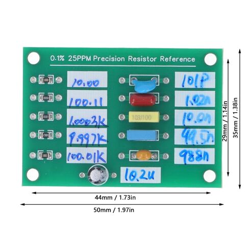 لوحة سعة المقاومة 0.1% 25PPM - أداة معايرة لأجهزة القياس المتعددة Ad584 LM399، مادة PCB عالية الدقة in Kuwait
