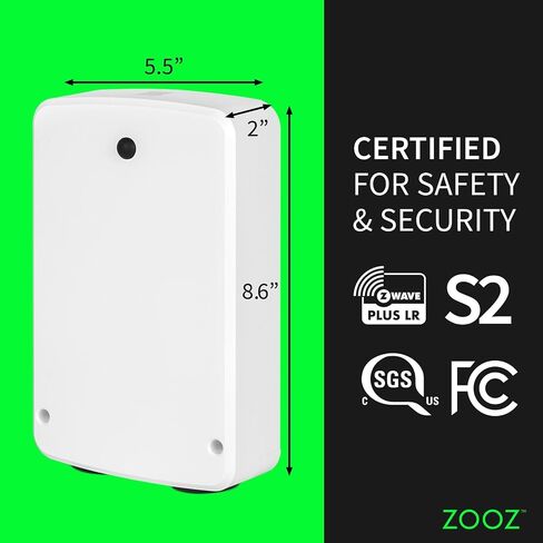 Zooz Z-Wave Long Range High Power Relay ZEN78 800LR | Z-Wave Hub Required in Kuwait