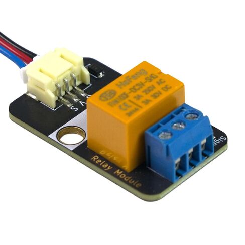 4 قطع وحدة مرحل 3-5 فولت بقناة واحدة، مفتاح طاقة أحادي القناة عالي المستوى لمشاريع Arduino ESP32 Raspberry Pi Microcontroller DIY، واجهة PH2.0، كابل PH2.0 إلى Dupont 3-Pin متضمن in Kuwait