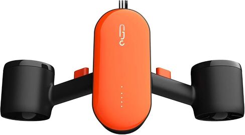 Geneinno S2 Underwater Scooter, Dual-Motor Diving Propulsion System, 4400mAh Battery, 350W Max Power, 4.32km/h Speed, 30m Depth, Portable Water Sports Gear with APP Control for Adults in Sea/Lake/Pool in Kuwait
