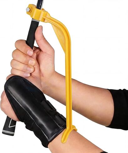 1 Pack Adjustable Golf Swing Trainer, Wrist Aids Hinge Correcting Trainer Accessories, Arm Elbow Tool for Golf Club Practice Beginners Players in Saudi Arabia