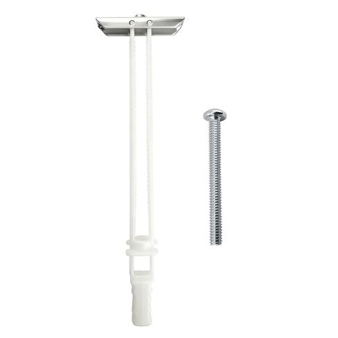 Heavy Duty Drywall Anchor Bolts Kit – 1/4"-20 with Included Bolts, Holds 270lbs Each in 1/2" Drywall, Ideal for TV Mounting & Shelves, Hollow Wall Anchors, 12 Packs in Kuwait