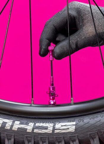 Muc-Off يا مقياس العمق! جهاز فحص مستوى مانع التسرب بدون أنبوب، مقبض مخرش من الألومنيوم CNC 6063، عصا قياس من الفولاذ المقاوم للصدأ 304، للطرق والحصى وMTB in Kuwait