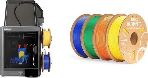 طابعة Centauri Carbon 2 Combo ثلاثية الأبعاد متعددة الألوان وحزمة خيوط PETG السريعة 4 كجم in Kuwait