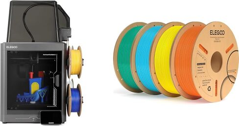 Centauri Carbon 2 Combo Multi Color 3D Printer & PLA Plus Filament Bundle 4KG in Kuwait