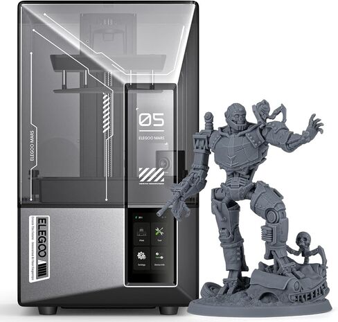 طابعة ELEGOO Mars 5 Ultra 9K MSLA الراتنج ثلاثية الأبعاد وELEGOO 1 كجم راتنج قابل للغسل بالماء 2.0 in Kuwait
