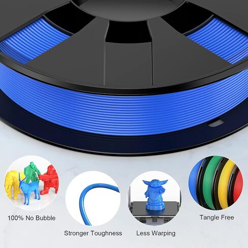 Entina Kids Mini APP Control 3D Printer & 4 Colors PLA Filament Bundle in Kuwait