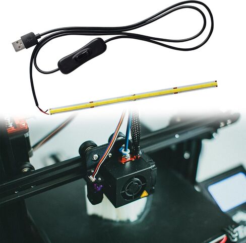 شرائط إضاءة LED تعمل بالطاقة USB لأطقم إضاءة LED Kobra3 ملحقات طابعة ثلاثية الأبعاد 5 فولت سطوع عالي سهلة التركيب in Kuwait