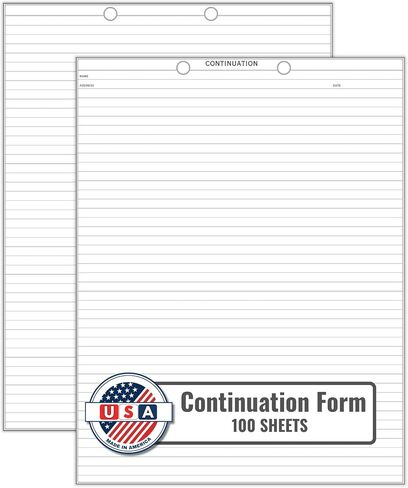 Doctor Stuff - Dentist Office Forms, Dental Medical History Patient Continuation Form, CF8290, 8-1/2" x 11", 100/Package in Saudi Arabia