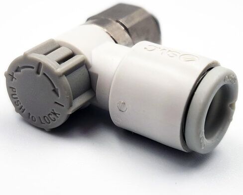 (OEM) وحدة التحكم في السرعة A1supplyPro SMC بلمسة واحدة - M5 × 0.8، أنبوب 6 مم AS1201F-M5-06A (5 عبوات) in Kuwait