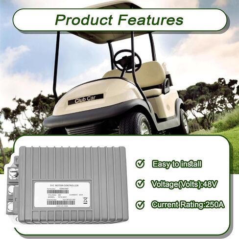 1515-5201 48V 250A DC Controller 48V 250A DC Controller 103403401/103403402 يناسب نادي السيارات السابقة 2009-2014 عربة جولف in Kuwait