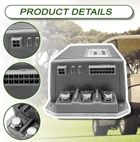 1515-5201 48V 250A DC Controller 48V 250A DC Controller 103403401/103403402 يناسب نادي السيارات السابقة 2009-2014 عربة جولف in Kuwait