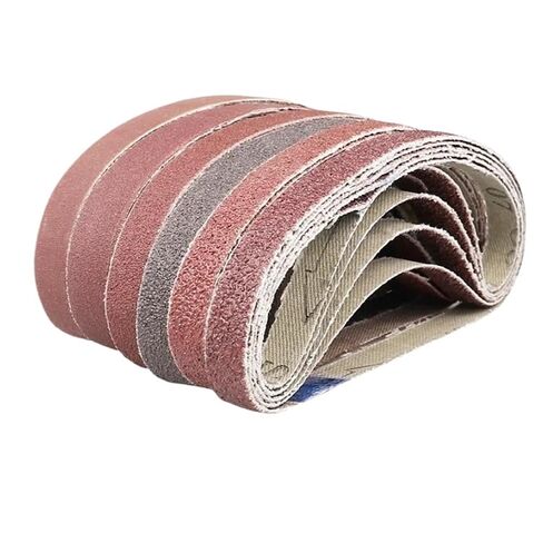 10Pcs 20 * 520mm Sanding Belts 40-1000 Grits Sandpaper Abrasive Bands for Sander Abrasive Tool Wood Metal Polishing(10pcs P40) in Saudi Arabia